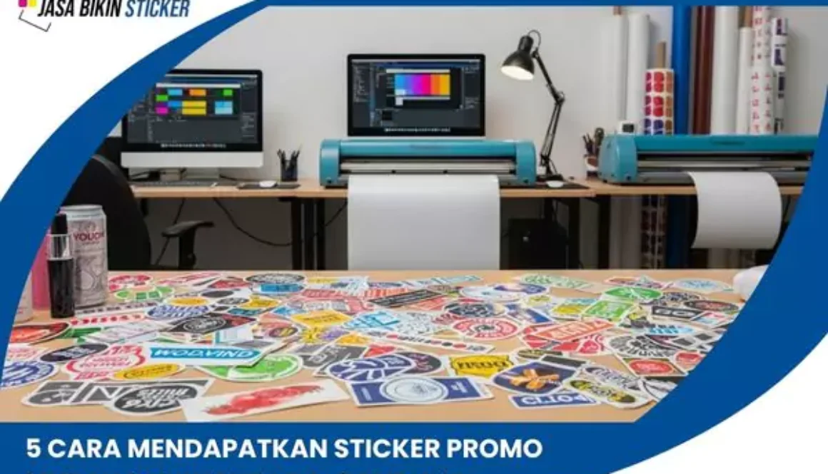 sticker promo murah berkualitas bandung
