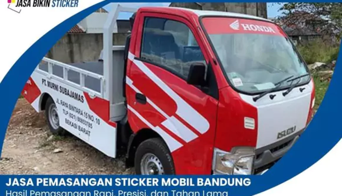 jasa pemasangan sticker mobil bandung