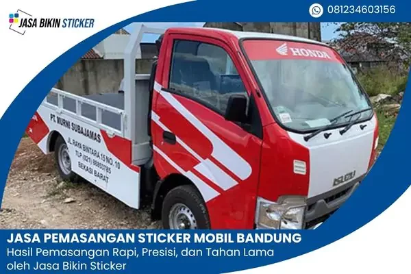 jasa pemasangan sticker mobil bandung